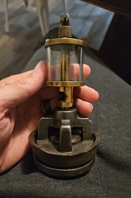 ESSEX Nº 1 Piloto Palanca a Presión Mira Alimentación Latón Engrasador Golpe Miss Gas Nuevo de Lote Antiguo Foto 1 de 4