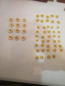 Catan Histories Settlers Of America | Complete Set of All tokens - Picture 1 of 1