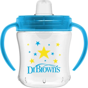 Dr. Brown'S Transition Sippy Cup with Soft Spout - Blue - 6Oz - 6M+ - Picture 1 of 12