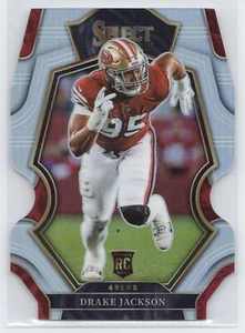 Drake Jackson - 2022 Panini Select - Silver Die Cut #188 - Rookie - 49ers - Picture 1 of 2