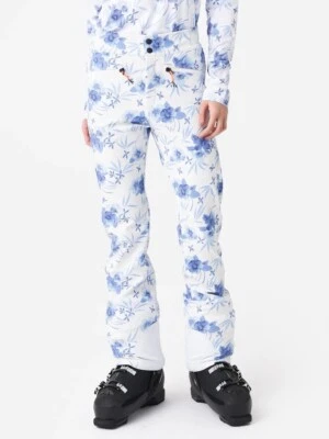Pantalón de esquí Bogner Fire & Ice Love Shack elegante Ireen (talla 6) azul floral snowboard Foto 1 de 4