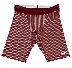 Nike Pro Elite Red Track & Field 1/2 Tights Made in USA Men's Small AO8152-611 - Picture 1 of 4