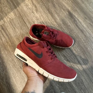 Nike SB Stefan Janoski Max Suede 2015 - Team Red - Size US 8 Skateboard - Picture 1 of 6