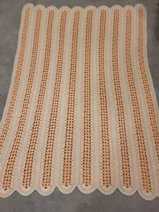 vintage handmade afghan throw blanket - Picture 1 of 4