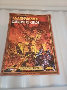 WARHAMMER DEAMONS OF CHAOS OFFICIAL UPDATE + 2 SIDED POSTER - Picture 1 of 13