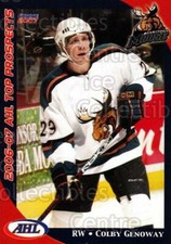 2006-07 AHL Top Prospects #23 Colby Genoway