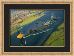 Ghosts Aircrafts Hawker Seafury T.20 Custom Framed Print - Picture 1 of 2