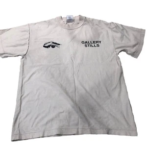 Seltenes Gallery Stills Bootcamp beige bedrucktes Inside-Out T-Shirt Gr. M - Bild 1 von 15