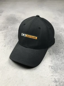 Oakley Software Vintage 00s Hat Cap Size L XL Snapback Black Gorpcore Drill Y2K - Picture 1 of 9
