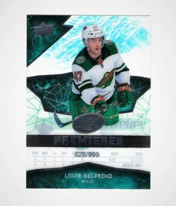 LOUIE BELPEDIO - 2018/19 UD ICE - MINNESOTA WILD - ROOKIE CARD # 828/999 - Picture 1 of 1
