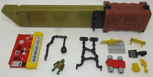 TMNT 1995 Mini Mutant CARRY ALONG KATANA PLAYSET Ninja Turtles Flaw Incomplete - Picture 1 of 19