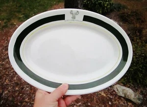 c. 1965 ELKS CLUB, WHEELING West Virginia OLD Vintage Lodge Restaurant Platter - Picture 1 of 7