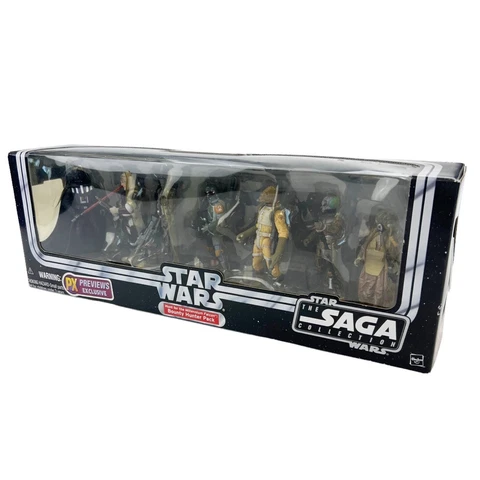 BOUNTY HUNTER PACK STAR WARS SAGA COLLECTION PX EXCLUSIVE HASBRO 2005 Cover