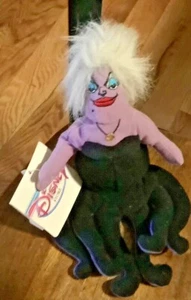 Disney Die kleine Meerjungfrau Ursula Plüsch 7 Zoll EUC (#32) Villain - Bild 1 von 1
