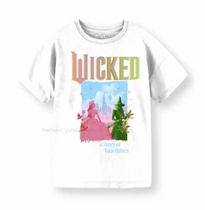 Wicked Girls T Shirt Size 4 - 16 XL Top Tee Movie Musical Elphaba Glinda NWT NEW - Picture 1 of 4
