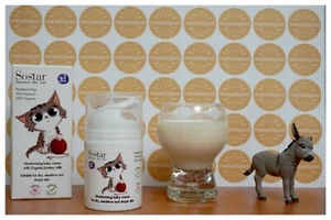 Crema sensible para bebé atópica para piel, crema emoliente para bebé, piel de bebé - Imagen 1 de 3