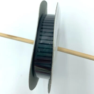 Stampin' Up! Basic Gray Striped Satin Ribbon 1/2" wide 10 Yards - Image 1 of 3