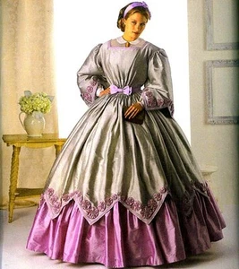 SEWING PATTERN Simplicity 2960 Historical CIVIL WAR DRESS Sz 8-10-12-14 - Picture 1 of 1