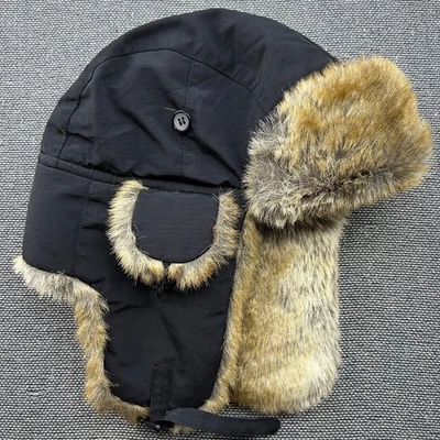 Fjallraven Nordic Heater Trapper Hat Size Small Ushanka Faux Fur Aviator Pilot - Image 1 of 4