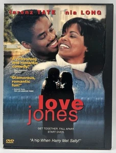 Love Jones DVD Widescreen/Fullscreen Larenz Tate Nia Long Isaiah Washington 2001 - Picture 1 of 3
