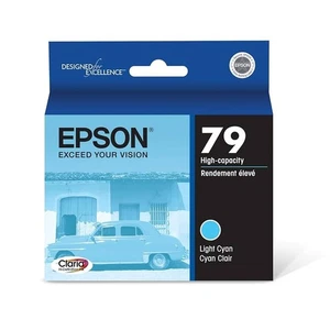 Cartucho de tinta Epson Light CYAN genuino # 79 T079520 - Imagen 1 de 1
