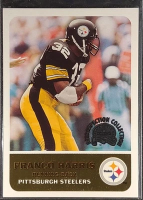 2000 Fleer Retrospection Collection Greats FRANCO HARRIS #4 Steelers HOF - Image 1 of 2