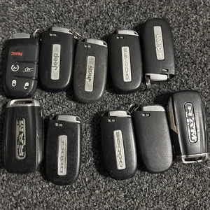 Lot If 10 Dodge Ram Jeep Smart Key Fobs - Picture 1 of 2