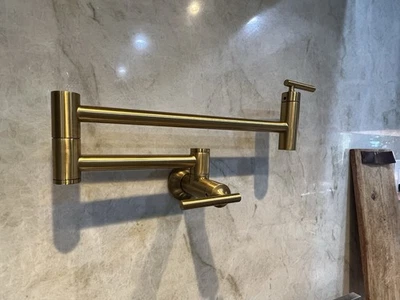 Torneira de cozinha Kohler Purist K-35745-2MB de parede latão moderno - Imagem 1 de 4