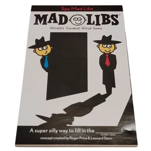 Spy Mad Libs 2012 Worlds Greatest Word Game Funny Kids Children Loot Crate Kids - Picture 1 of 4