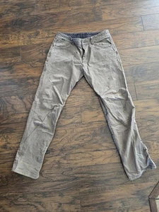 Kuhl Pants Mens 34x34 Rydr Brown Straight Vintage Patina Dye Cowboy Workwear - Picture 1 of 10
