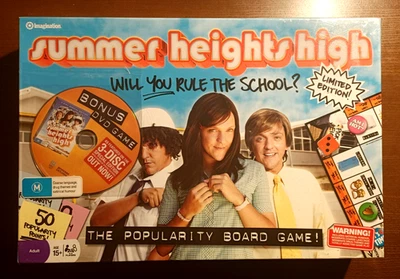 Summer Heights High: The Popularity Board Game - NEW, 2008 - with Bonus DVD Game - Image 1 of 4