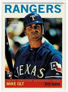 2013 TOPPS HERITAGE MIKE OLT REAL ONE AUTOGRAPH AUTO RC - Picture 1 of 1