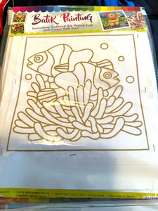 Fisch und Koralle 103 Batik Malerei Basteln Bild Set - Bild 1 von 6