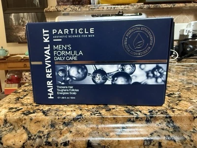 Particle Hair Revival Kit, Men's Daily Care, Scalp Cream & Massager. - Image 1 of 2