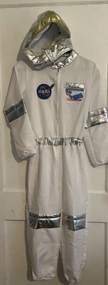 Traje de astronauta disfraz y casco. NASA. Niños Talla XL 9-10, Halloween. Foto 1 de 4