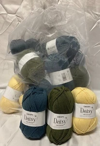 Drops Daisy ~ 24er Pack, Farben 16, 17 & 18, 100% Wolle, 8-fädig, NEU! - Bild 1 von 6