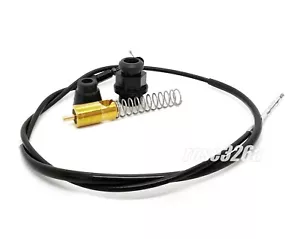 Choke Starter Cable & Plunger Kits For Suzuki Quadrunner 250 1988-2002 - Foto 1 di 1