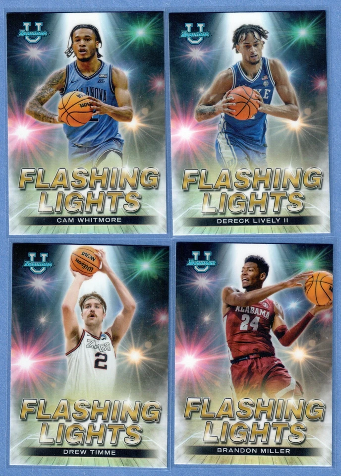 2022-23 Bowmans Best University Flashing Lights ~ You Pick ~ Complete Your Set - Image 1 of 1