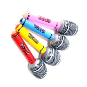 12Pcs Inflatable Microphone Kids Microphone Toys Parties Birthdays Party Favors - Picture 1 of 11