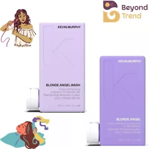Kevin Murphy - Blonde Angel Wash & Colour Enhancing Treatment DUO 8.4oz NEW - Picture 1 of 7
