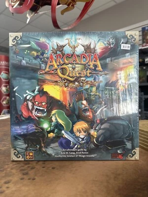 Arcadia Quest Board Game Campaign Based Strategy Game Complete UnPainted Figures - Image 1 of 3