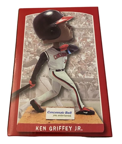 KEN GRIFFEY JR BOBBLEHEAD!!! 2014 CINCINNATI REDS SGA!!! NIB Cover