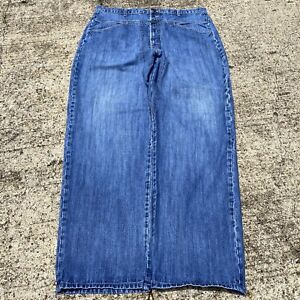 Marithe Francois Girbaud Jeans Mens 40x32 Blue Baggy Straight Leg Vintage Y2K