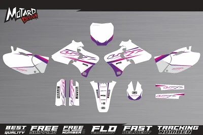 Kit gráfico para Yamaha YZ 426 F 1998 1999 2000 2001 2002 decalques adesivos design - Imagem 1 de 3