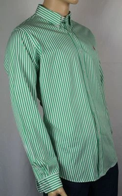 Ralph Lauren Green White Custom Dress Shirt NWT - Image 1 of 2