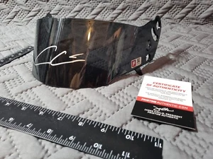 NASCAR Driver ~ Cole Custer ~ Signed Driving Helmet Visor (PA Hologram & COA) - Picture 1 of 10