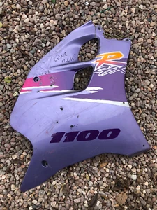 SUZUKI GSXR1100 WP LOWER PANEL GSXR 1100 W RHS FAIRING GSXR1100 FAIRING 1993-97 - Picture 1 of 9