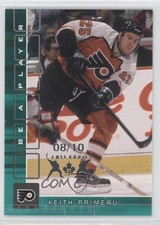 2001 ITG Be A Player Memorabilia Toronto Fall Expo Emerald /10 Keith Primeau #99