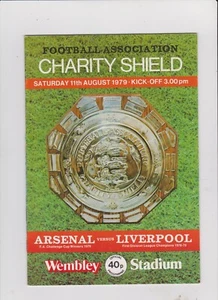 1979 F.A.Charity Shield.Arsenal v Liverpool. - Picture 1 of 1