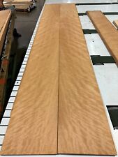 FIGURED Curupixa Raw Wood Veneer 2 sheets 106'' x 11'' 234J